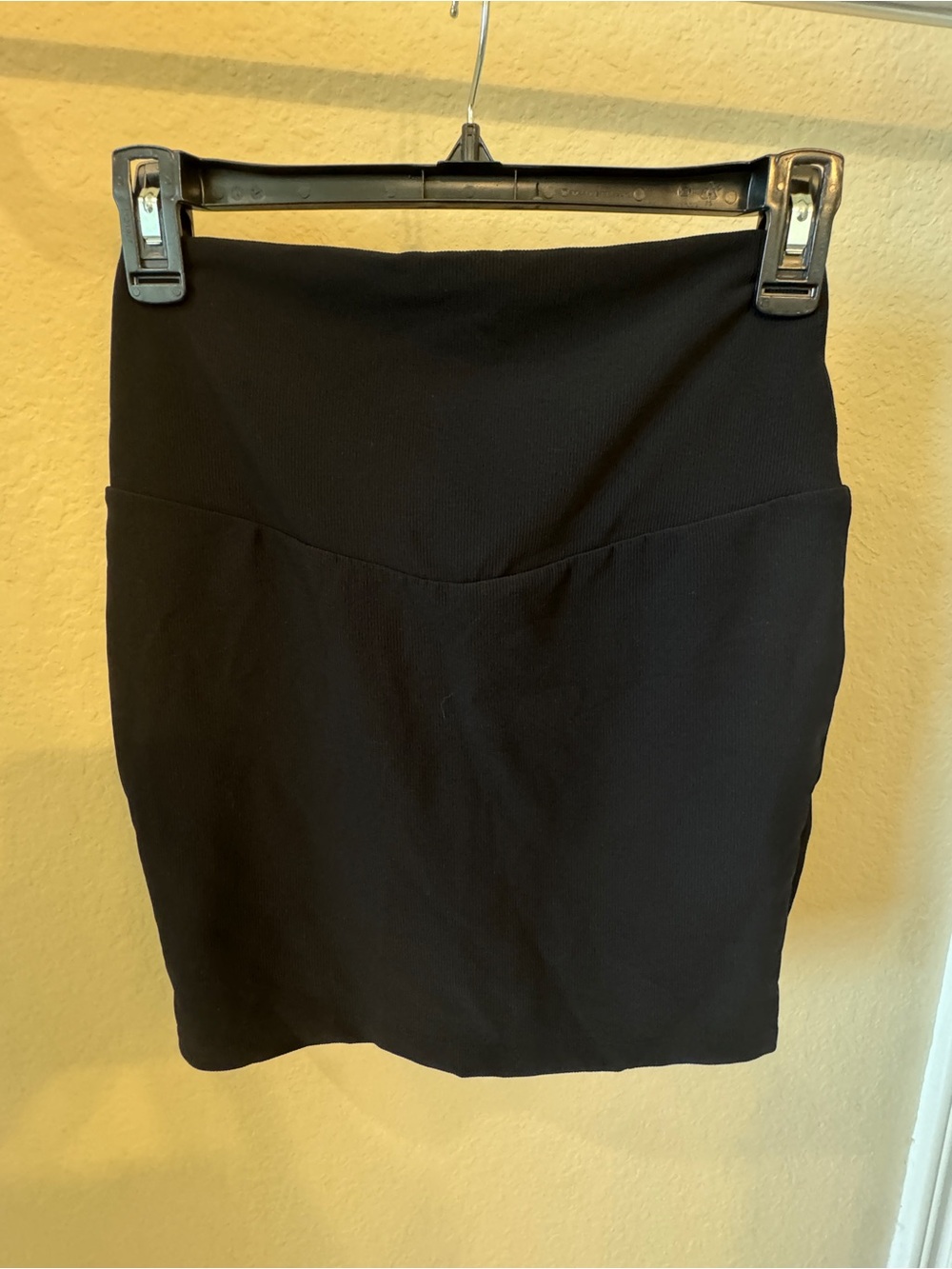 HALARA Black High-Waist Stretch Pencil Skort Easy Peasy NWOT